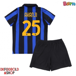 Inter Milan Manuel Akanji #25 Hjemmebanesæt Børn 2026-27 Kort ærmer (+ korte bukser)